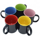 Фотокружка `хамелеон` цветная заливка