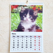 Фото-календарь перекидной 15Х21, 13-страничный