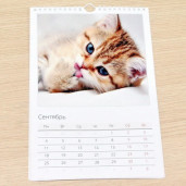 Фото-календарь перекидной 30X40, 13-страничный
